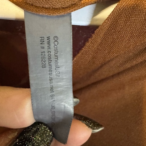 Adult Brown Preowned Monk's Robe Costume - Picture 10 of 12